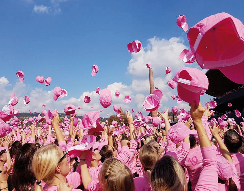 Gewinne Tickets für den Pink-Ribbon-Charity-Walk