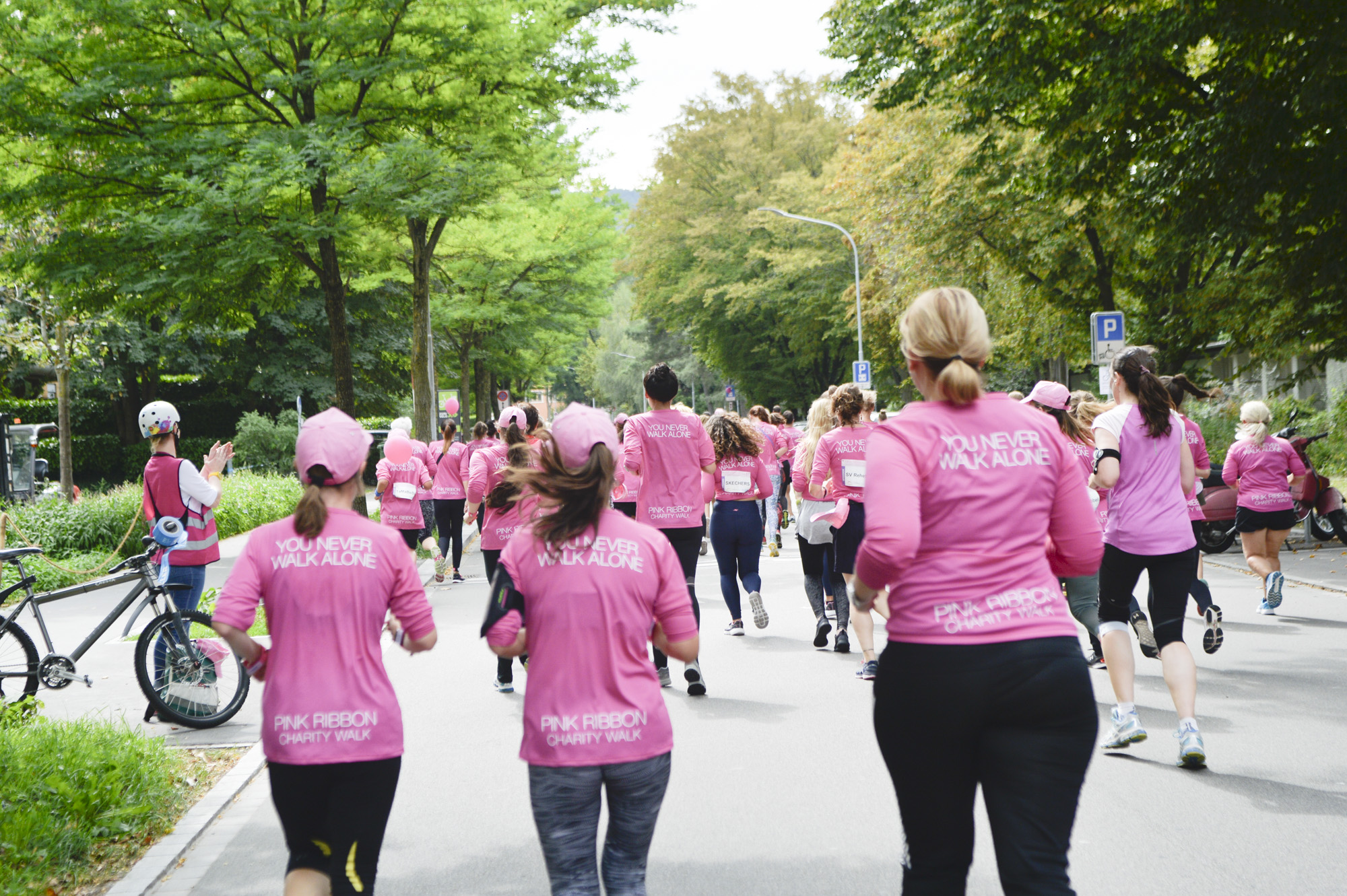 Der erste virtuelle Pink Ribbon Charity Walk weltweit