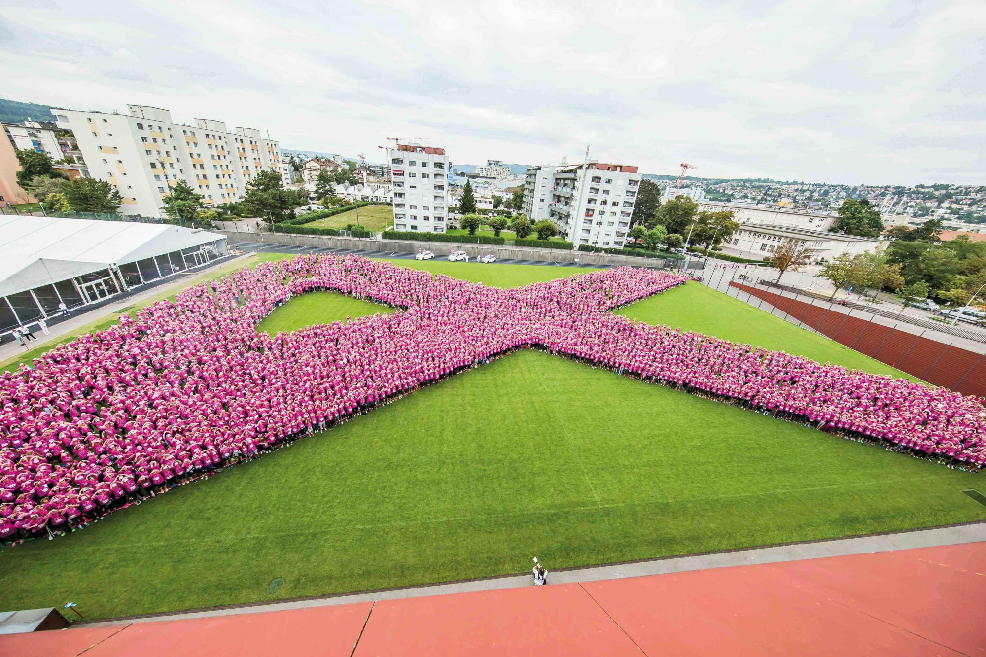 Jetzt live - der erste virtuelle Pink Ribbon Charity Walk